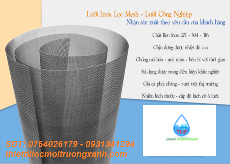 lưới inox 8 mesh – inox 201