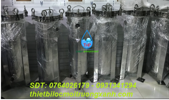 bình lọc túi size 4 inox 304