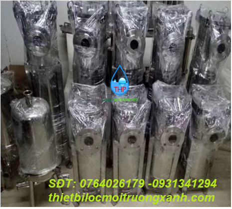 bình lọc túi size 4 inox 304