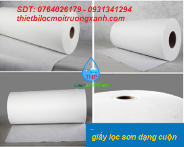 giấy lọc sơn dạng cuộn