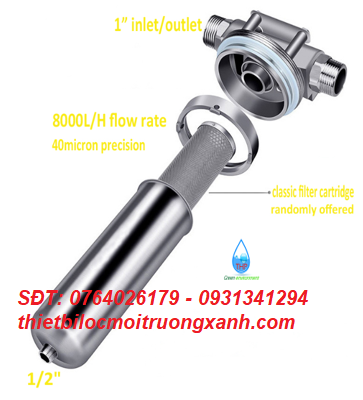 Cốc inox lọc hóa chất